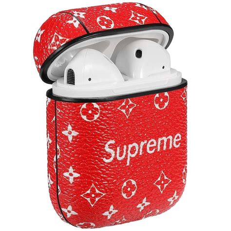 louis vuitton x supreme airpod case|louis vuitton wallet supreme.